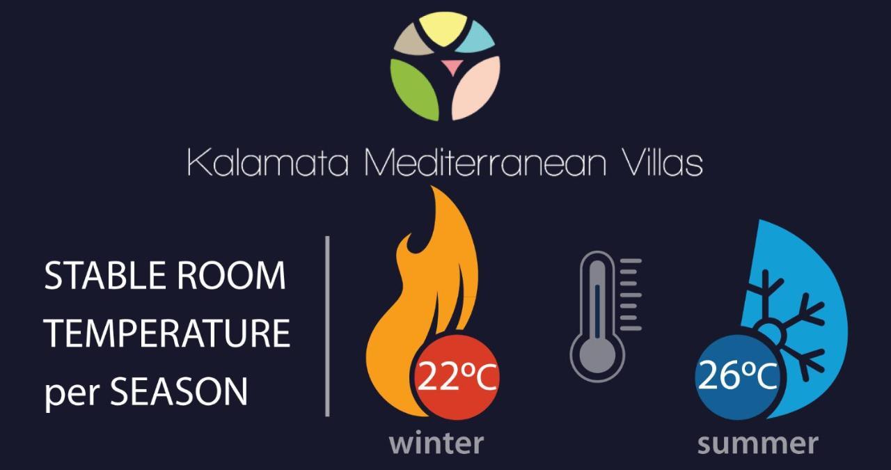 Angelinas Quarters - Kalamata Mediterranean Villas Zewnętrze zdjęcie